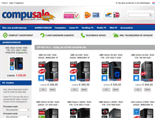 Tablet Screenshot of compusale.nl